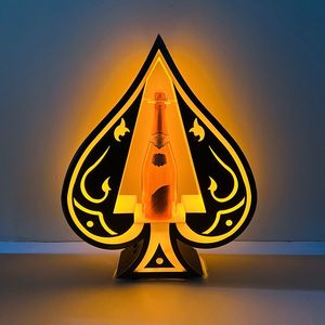 Bar hộp đêm ACE của spades VIP dịch vụ chai rượu vang giá LED chai glorifier Acrylic LED chai trình bày chủ hiển thị - Product Image 2