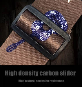 Correas de Guitarra Eléctrica HKZB Duraderas y Elegantes, Bordadas a Medida, con Transferencia Térmica, Autoblocantes, Diseño Impreso de Estilo Étnico - Product Image 3