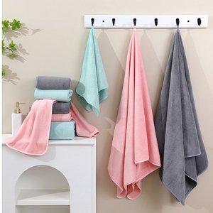 Serviettes de bain de luxe de qualité supérieure en velours corail, séchage rapide, pour lavage de voiture, hôtel, salle de bain, salon de beauté - Product Image 2