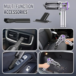 Aspirador de coche inalámbrico que sopla multifunción, aspiradora de coche, 17000Pa, portátil, inalámbrica, limpieza automática, Staubsauger automático - Product Image 2
