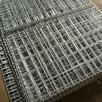 Grillage soudé galvanisé Galfan pour mur décoratif avec panier à pierres 100x100mm