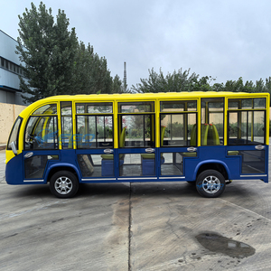 Autobús Turístico Eléctrico EGO de 14 Pasajeros con Estructura de Acero Cerrada y Batería de Plomo-Ácido para Uso en Parques, Exposiciones y Bodas - Product Image 6