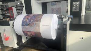 Hiệu quả cao trống centrel Hai Mặt Pp dệt vải máy in flexo tốc độ cao 8 màu - Product Image 6