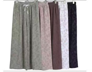 Comodo7 femmes imprimé fleuri pantalons longs cordon taille diverses couleurs mode décontractée motif 3D respirant Offre Spéciale ODM approvisionnement - Product Image 3