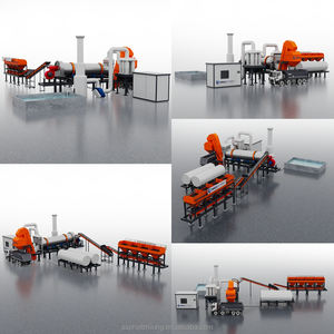 Nouvelle centrale de mélange d'asphalte fixe Uniquemac UAT100 haute efficacité 100tph avec contrôle moteur PLC, mélange RAP avancé, certifiée CE ISO - Product Image 5