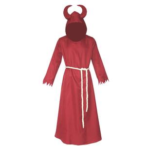 Halloween démon seigneur Costume adulte hommes médiéval diable Cosplay cape avec corne - Product Image 4