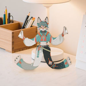 מותאם אישית קריקטורה תצוגת צעצוע plusie צעצוע ממולא חיה המקרשים בובה עטיפה - Product Image 5