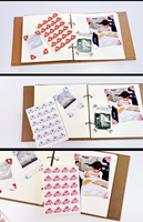 Autocollants d'angle photo adhésifs blancs purs et élégants pour embellir les albums de scrapbooking et les journaux