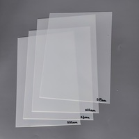 Feuilles de pochoir en Mylar vierge de taille personnalisée 10mil feuilles de Mylar PET translucides pour la découpe au Laser