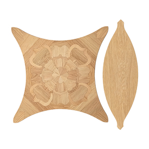 Plancher en bois d'ingénierie multicouche <span class=keywords><strong>de</strong></span> haute qualité, carreaux <span class=keywords><strong>de</strong></span> <span class=keywords><strong>parquet</strong></span> géométriques Princess Anne avec finition UV <span class=keywords><strong>pour</strong></span> chauffage par le sol - Product Image 2