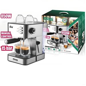 Nhà máy chuyên nghiệp thép không gỉ sữa bọt Maker nhỏ bán tự động Máy pha cà phê Espresso cho nhà sử dụng ngoài trời khách sạn - Product Image 4