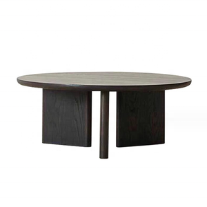 Đồ Nội Thất Nhà Phòng Khách Hiện Đại Đồ Nội Thất Giá Rẻ Bằng Gỗ Bên Bảng Óc Chó Màu Gỗ Khung Tam Giác Cơ Sở Bàn Ăn Cà Phê - Product Image 1