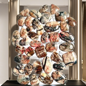 Piedras Preciosas Sueltas Naturales de Paraiba, Corte Hexagonal, 6mm 8mm 10mm, Color Azul, para Joyería - Product Image 2