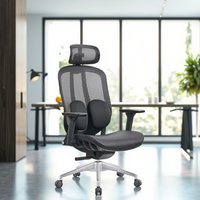 Salle de réunion de conférence en maille Ordinateur de travail Boss Executive Home Office Chaise ergonomique