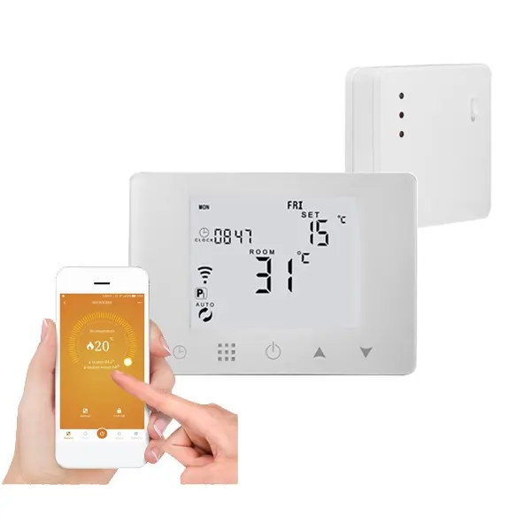 Smart Room 433MHz Radio Frequency Remote Control WIFI Wireless Gas Boiler Heating Thermostat