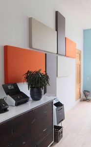Panneau acoustique mural en fibre <span class=keywords><strong>de</strong></span> verre recouvert <span class=keywords><strong>de</strong></span> tissu <span class=keywords><strong>de</strong></span> qualité supérieure, <span class=keywords><strong>absorbeur</strong></span> sonore à NRC élevé pour cinéma, salle <span class=keywords><strong>de</strong></span> concert, espace commercial - Product Image 3