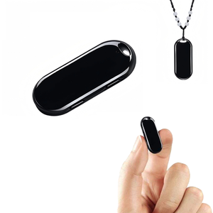 Enregistreur vocal numérique en alliage de zinc avec 30 jours d'autonomie, 192 Kbit, enregistreur vocal en forme de collier - Product Image 1