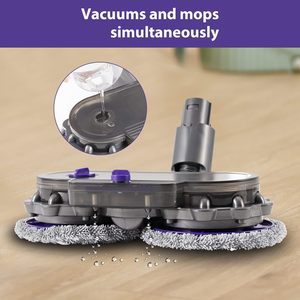Piezas de aspiradora, paño de cabeza de mopa, tanque de agua apto para DysonS V6 V7 V8 V10 V11, piezas de aspiradora, accesorios, encerado en seco y húmedo - Product Image 4
