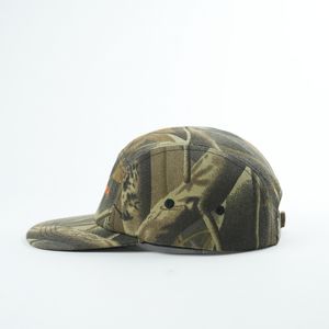 Оптовая продажа, новая камуфляжная шляпа с металлической пряжкой, <span class=keywords><strong>5</strong></span>-панельная кепка для кемпинга - Product Image 5