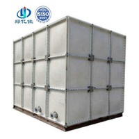 WARS Approuvé FRP GRP SMC Panneau Réservoirs Prix 1000 2000 5000 Litre Gallon Modulaire Renforcé Fibre de Verre Réservoirs d'Eau Réservoir Prix