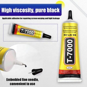 Adhésif T7000-15ml/50ml/110ml, fabricant en gros, réparation de téléphones portables, accessoires d'écran, bricolage, adhésif <span class=keywords><strong>noir</strong></span> - Product Image 3