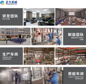 ZJ 20L Moonshine Mini Tipo Compacto Todo Acero Inoxidable Columna Alta Hogar todavía Destilador <span class=keywords><strong>de</strong></span> Alcohol para Brandy Gin - Product Image 6