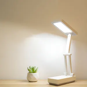 Hochwertige Led-Lese- bzw. Bürotischlampe 3-farben-Temperatur-Studien-Tischlampe