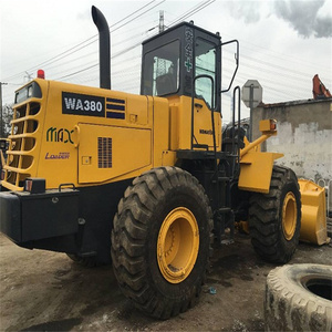 2021 vente à bas prix chargeuse sur pneus KOMATSU 380 chargeur frontal utilisé original komatsu wa380wa380 - Product Image 1
