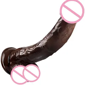 10 Inch Custom Gummy Real Feel Big Dog Cock Black Pvc Double Dildo Xxl For Women Low Price In