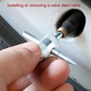 Four In One <b>Tire</b> <b>Valve</b> Core <b>Tool</b> Car <b>Tire</b> Repair Wrench With Screwdriver And Deflation Switch For Automotive Use - Product Image 4
