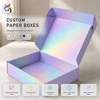 Boîte cadeau rigide de luxe avec laminage mat et revêtement UV pour parfum mystérieux, emballage en carton personnalisé pour elle