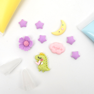 Colle de simulation de crème fouettée multicolores entièrement personnalisée pour la décoration artisanale DIY - Product Image 6