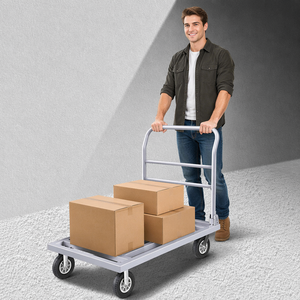 <span class=keywords><strong>Carro</strong></span> de Compras <span class=keywords><strong>Plegable</strong></span> Tipo Carretilla, Plataforma Plana, 17000 kg, Tubo Cuadrado de Acero, para Comercio Minorista, Supermercado y Mudanzas - Product Image 6