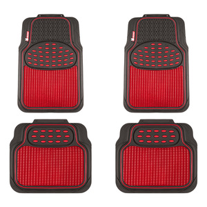 Tapis de sol universels en PVC pour voiture, entièrement enveloppants, pour l'intérieur du conducteur, utilisables toute l'année - Product Image 1