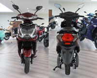 Motocicleta Eléctrica Automática CKD SKD de 10 Pulgadas, 600/800W, 50km/h, Scooter Eléctrico para Adultos Sin Batería