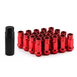น็อตล้อ M12x1.5 M12x1.25 อลูมิเนียมอัลลอยด์ ชุด 20+1 สีรุ้ง สำหรับเปลี่ยนซ่อมล้อรถยนต์ - Product Image 2