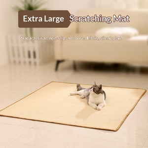 Tiragraffi per Gatti in Sisal Oversize Resistente all'Usura Senza Cadute Design Semplice Per Tutte le Stagioni - Product Image 1
