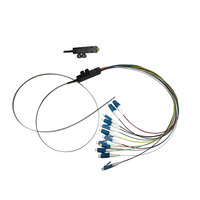 Kit de Distribución de Fibra Óptica de 8-12 Hilos, Organizador de Divisores Multicore Compacto 5G