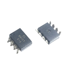 New original <strong>Taiwan</strong>-made EL6N137 6N137 in-line DIP8 high-speed optocoupler - Product Image 1