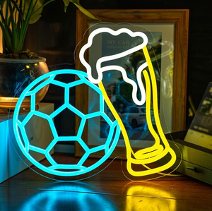 Balón de Fútbol Azul para la Copa Mundial, Ideal para Bares y Otros Lugares - Product Image 1