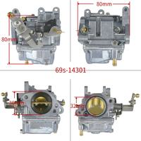 Carburateur Moteur Hors-Bord 2 Temps 25CV 30CV pour Yamaha Parsun Hidea Réf. 69S-14301-00 69P-14301-00 69P-14301-10 61N-14301-00