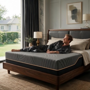High Density Memory Foam <b>Mattress</b> Twin Full Queen Size Soft Comfort Breathable Knit Cover Roll Up Home Bed - Product Image 3
