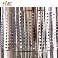600L acier inoxydable 304 316 vin fermenteur boissons et vin machines de traitement noyau pression navire brassage vin Fermentation