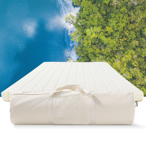 Colchón de Látex Natural Tailandés 1800x2000mm Firmeza Media Enrollable en Caja Diseño Minimalista Color Puro - Product Image 1