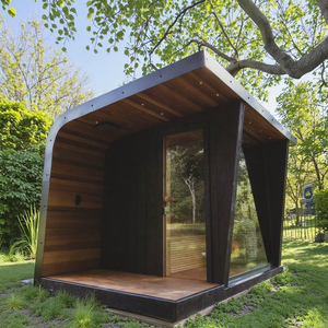 Sauna extérieur moderne et combo spa hybride, <span class=keywords><strong>pod</strong></span> de bien-être extérieur, cabines de sauna OEM - Product Image 3