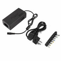 Adaptateur secteur universel pour ordinateur portable 96W Chargeur DC 12V/15V/16V/18V/19V/20V/24V 4-5A pour ASUS DELL Lenovo Sony Toshiba Ordinateur portable