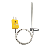 Sonde de température de type K SUS304, 500mm, Thermocouple étanche, contrôleur industriel de haute précision