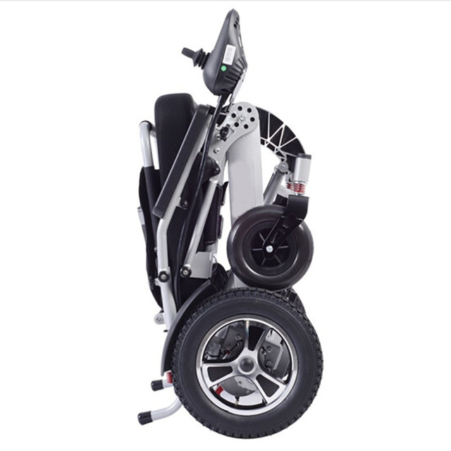 2025 Electric Lightweight Foldable Wheelchair for Elder and Disable Portable Wheelchair Battery Powered