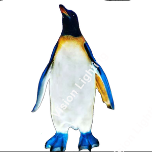Al Aire Libre IP65 paisaje personalizado alta calidad pingüino decorativo Navidad LED 3D escultura motivo Luz - Product Image 2