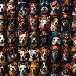 Christmas Thanksgiving Lovers Friend Birthday <b>Gifts</b> Wood Cut Puzzle Dogs Octopus 1000 Pieces Colorful Jigsaw Puzzles for Adults - Product Image 4